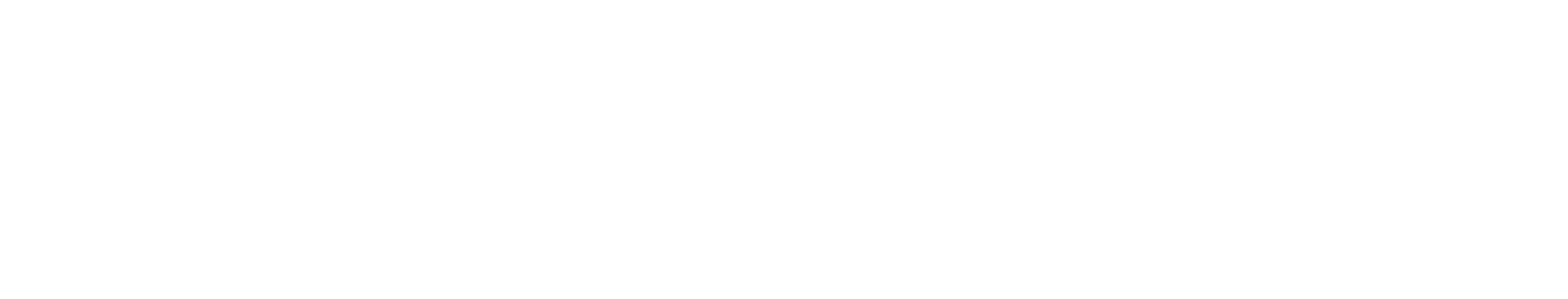La mancha logo with stylized white text on black background